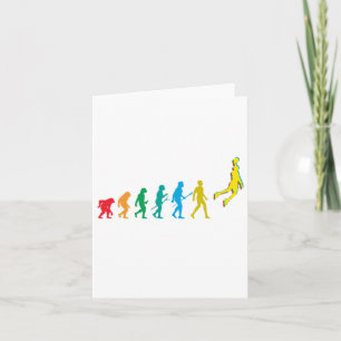 Basketball Evolution Funny Gift For Basketball Pla Card