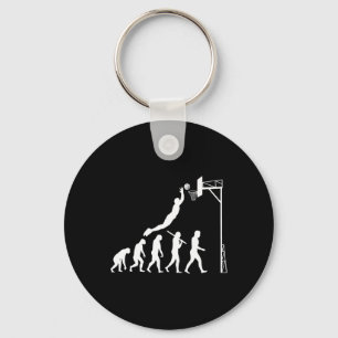 Basketball Evolution Key Ring