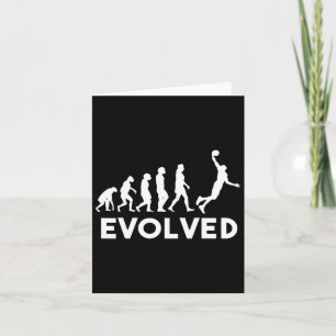 Basketball Evolution Men Women Boys Girls Kids Bak Card