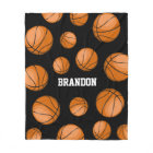 Basketball Fan Custom Name Black
