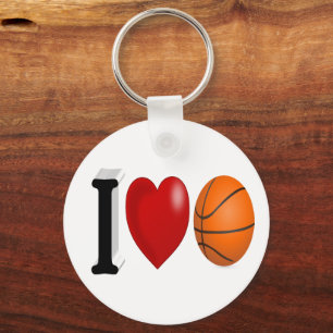 Basketball Fan Key Ring
