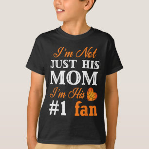 Basketball Fan Mom Quote Shirt Mothers Day Gift Fo