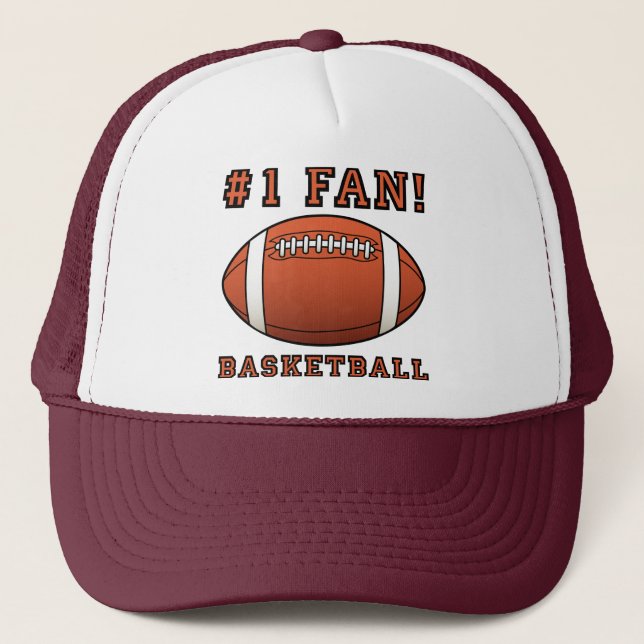 Basketball Fan Not Funny Ball Cap Hat (Front)