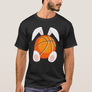 Basketball fans Easter Bunny Happy Easter Basketba T-Shirt