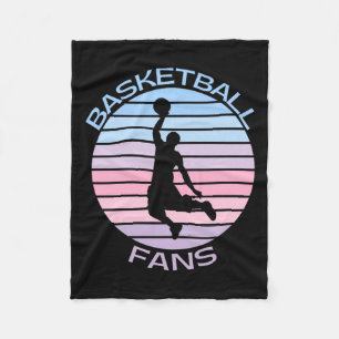 Basketball Fans  Fleece Blanket