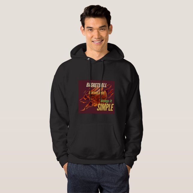 Basketball Favourite Hoodie (Front Full)