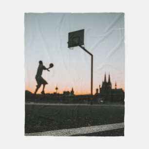 Basketball Fleece Blanket