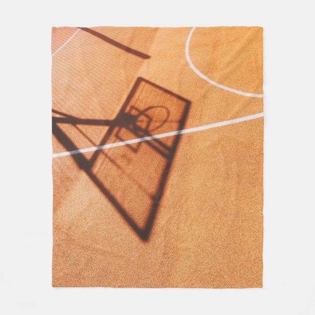 Basketball Fleece Blanket (Front)