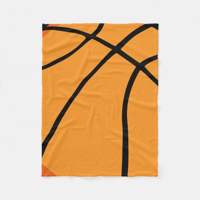 Basketball Fleece Blanket (Front)