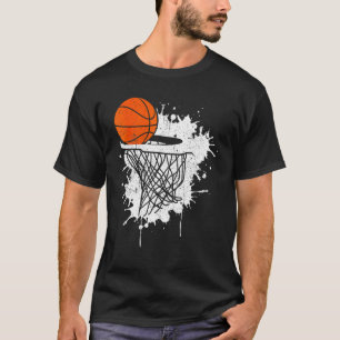 Basketball For Coach Player Boys Girls Men Youth B T-Shirt