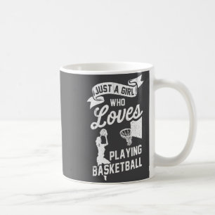 Basketball For Coach Player Boys Girls Men Youth _ Coffee Mug