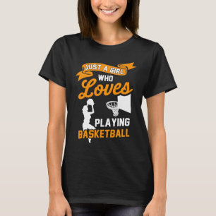 Basketball  For Men Slam Dunk Teens Kids Youth Pla T-Shirt