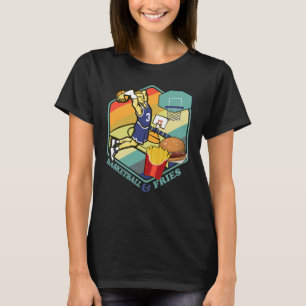 Basketball Fries Fastfood Burger Basketballer T-Shirt