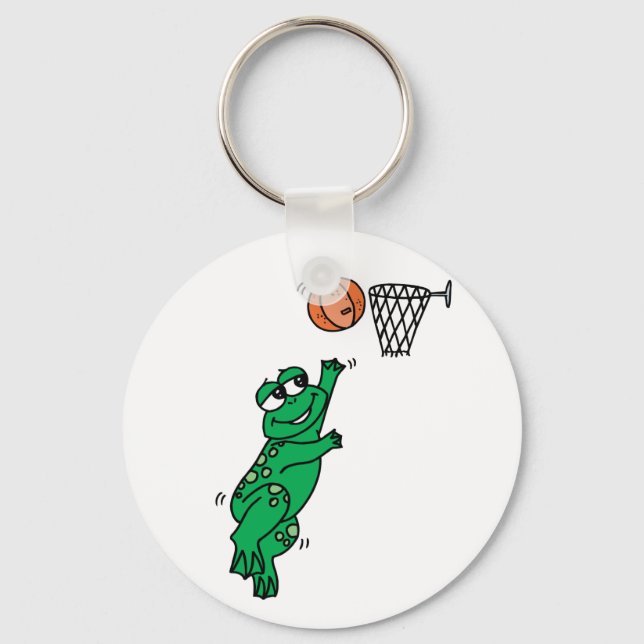 Basketball Frog Key Ring (Front)