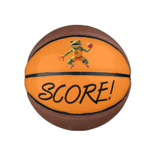 Basketball Frog score orange mini basketball