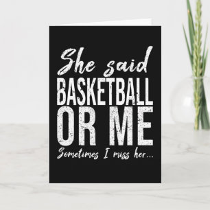 Basketball fun sports gift card