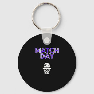 Basketball Game Day 1 Key Ring
