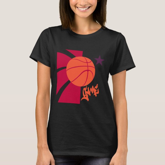 Basketball Game  T-Shirt (Front)