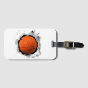 Basketball Gear Luggage Tag