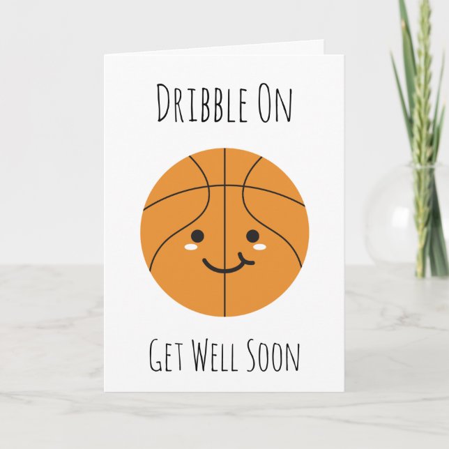 basketball get well soon cards (Front)