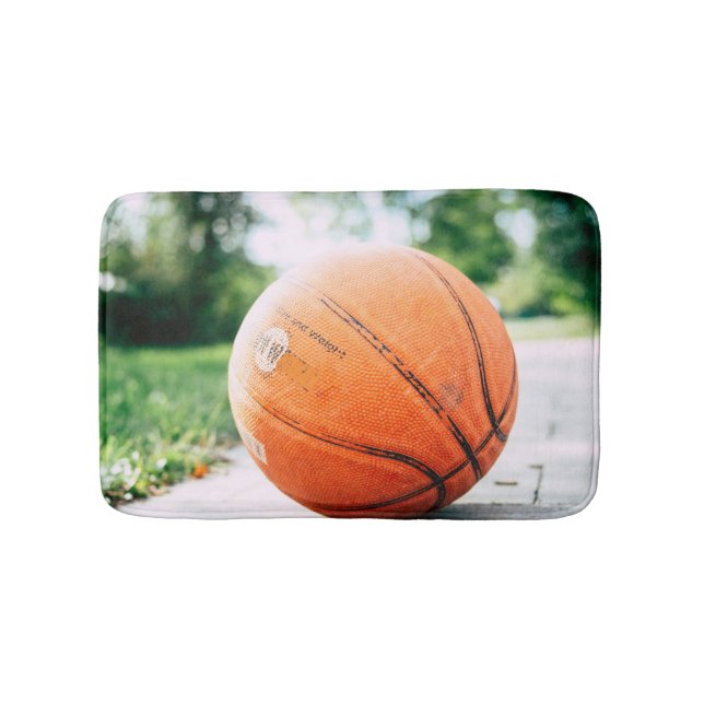 Basketball gift bath mat (Front)