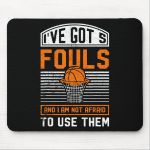 Basketball Gift For Coach Men Youth Baller Player Mouse Pad