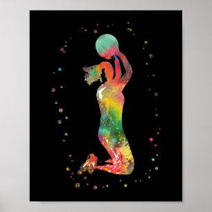Basketball Girl 1 Poster