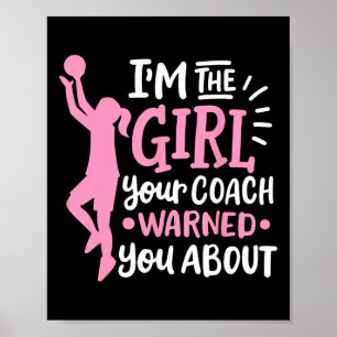 Basketball Girl 1 Poster