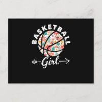 Basketball girl ball player fan team