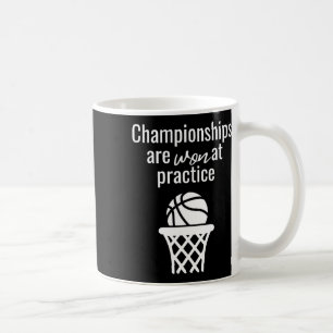 Basketball Girl Motivational Quote Top  Coffee Mug