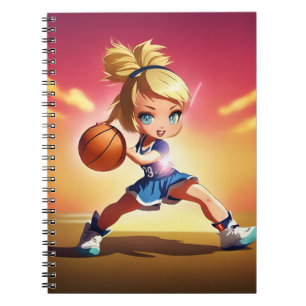 Basketball Girl Notebook