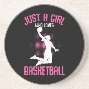 Basketball Girl Women Coaster