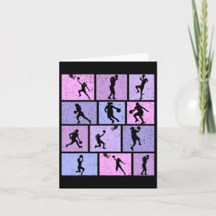 Basketball Girls Women Card
