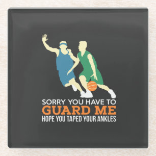 Basketball Glass Coaster