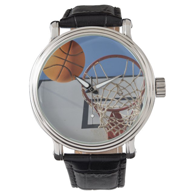 Basketball Going Through A Hoop, Watch (Front)
