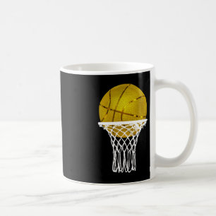 Basketball Gold Bball Trophy Sport Lover Gift Men  Coffee Mug