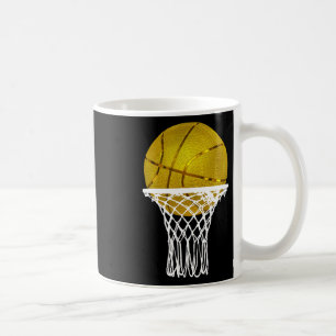 Basketball Gold Bball Trophy Sport Lover Gift Men  Coffee Mug