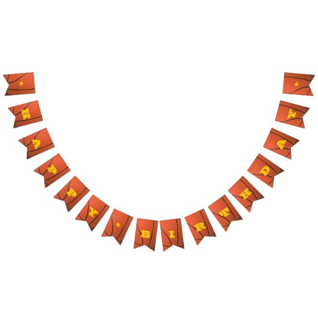 Basketball Gold Custom Banner (All)