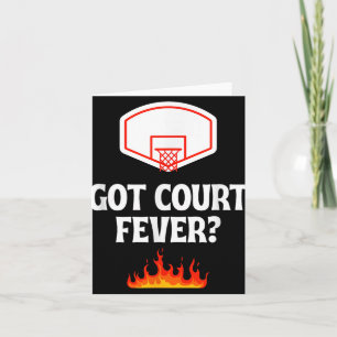 Basketball - Got Court Fever_ - Tokyo Design  Card