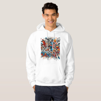 Basketball Graffiti Art Hoodie – Bold Sportswear