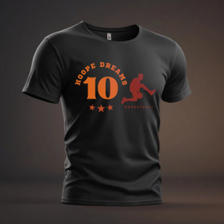 Basketball Graffiti Art Hoodie – Bold Sportswear T-Shirt