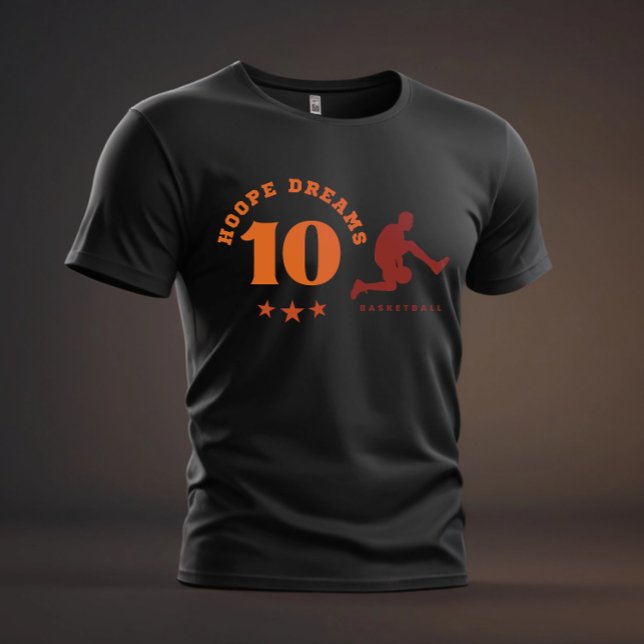 Basketball Graffiti Art Hoodie – Bold Sportswear T-Shirt (Creator Uploaded)