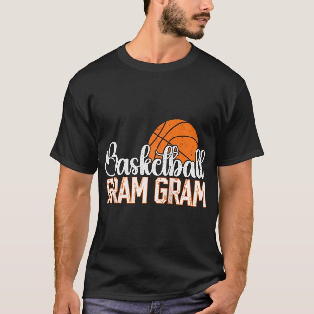 Basketball Gram Gram Of A Basketball Player Gram G T-Shirt (Front)