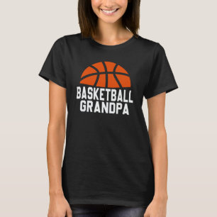 Basketball Grandpa For Men Family Matching Basketb T-Shirt