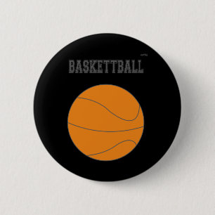 Basketball Graphic #1 6 Cm Round Badge
