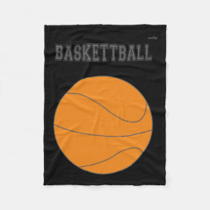 Basketball Graphic #1  Fleece Blanket