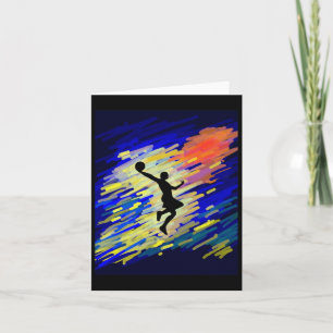 Basketball Graphic Card