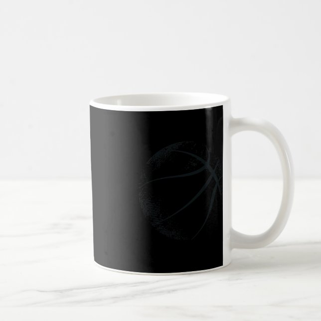 Basketball Graphic Coffee Mug (Right)