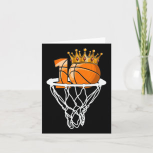 Basketball Happy 10th Birthday Boy Bball 10 Years  Card