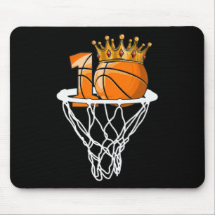 Basketball Happy 10th Birthday Boy Bball 10 Years  Mouse Pad